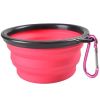 1000ml Large Collapsible Dog Pet Folding Silicone Bowl Outdoor Feeder Dish Bowl