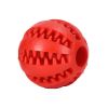 Dog Squeaky Ball Toy; Pet Chew Toy For Dog; Tooth Cleaning Ball Bite Resistant