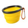 1000ml Large Collapsible Dog Pet Folding Silicone Bowl Outdoor Feeder Dish Bowl