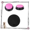 Dog Talking Button For Communication; Voice Recording Button Pet Training Buzzer