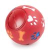 Food Dispensing Dog Toys; Pet Ball Toys; Rubber Slow Feeder Dog Puzzle Toys;