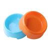 1Pc High Quality Solid Color Pet Bowls Candy-Colored Lightweight Plastic