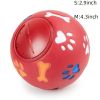 Food Dispensing Dog Toys; Pet Ball Toys; Rubber Slow Feeder Dog Puzzle Toys;