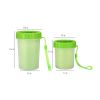 Pet Dog Paw Cleaner Cup Outdoor portable Soft Silicone Combs Quickly Wash Foot