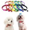 Small Pet Color Buckle Reflective Collars 1.0 Patch Bells Dog Collar