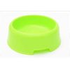 1Pc High Quality Solid Color Pet Bowls Candy-Colored Lightweight Plastic