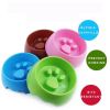 Pet Supplies Dogs Cute Anti-choke Bowl Slow Food Bowl  Obesity Prevention