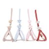 Adjustabale Dog rope pet leash houndstooth starfish chest harness dog chain dog